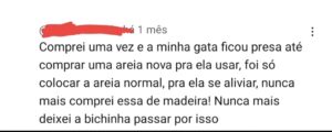 depoimento granulado de madeira
