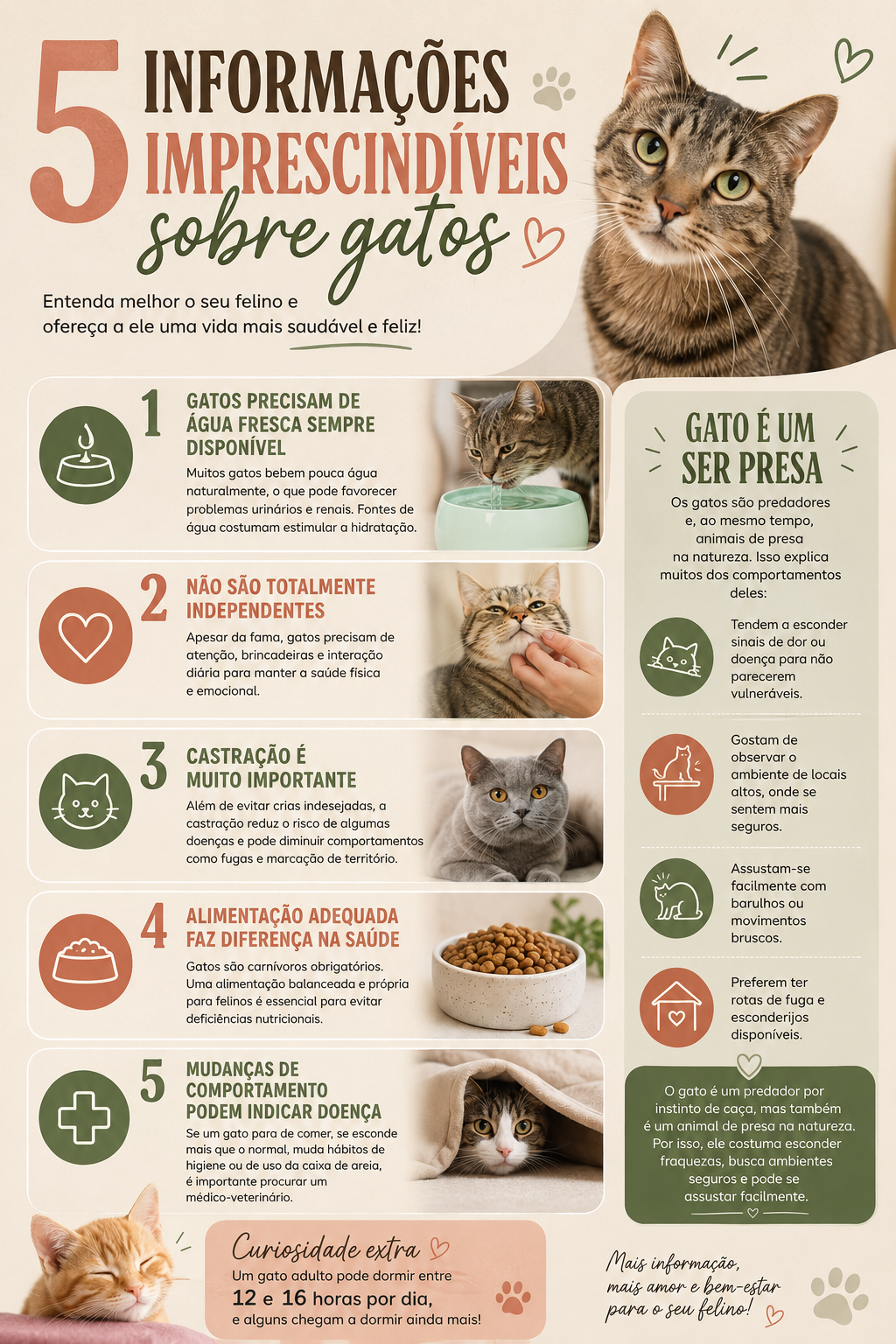 informaçoes gatos