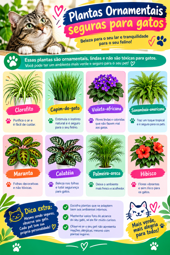 Plantas-Ornamentais-Seguras-para-Gatos